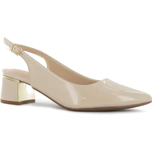 Impuls Beige de Mujer modelo Zapatos Destalonados Mujer Adele21 beiges sintéticos mujer 2025082619510852261 Sintético PU